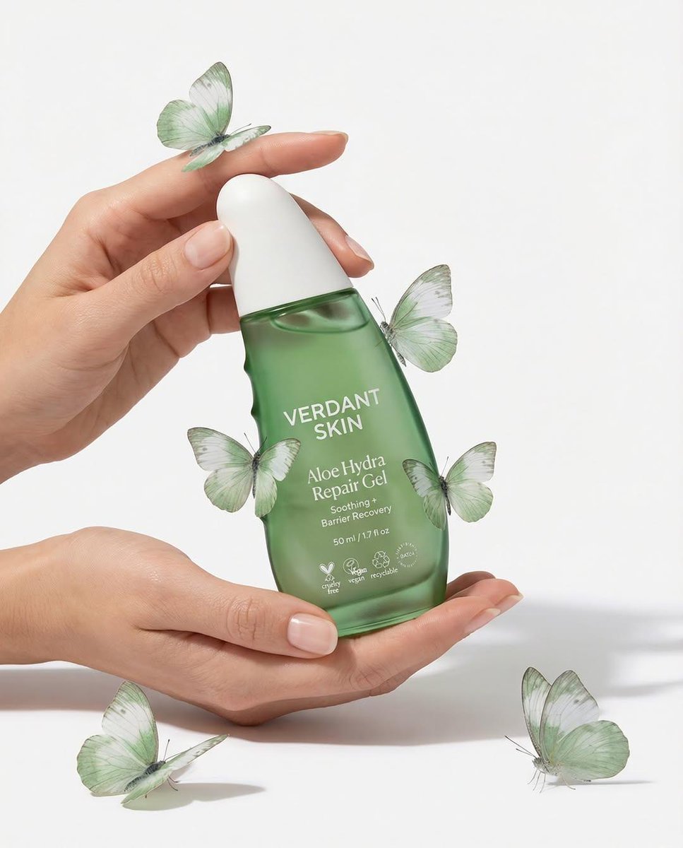 A professional skincare shot of a [product container] with [cap/lid], labeled [brand, product, d 2